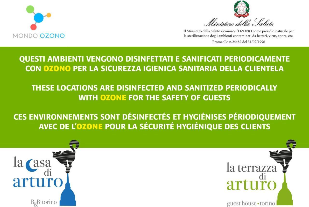 La Terrazza Di Arturo Guest House Turin Exteriör bild
